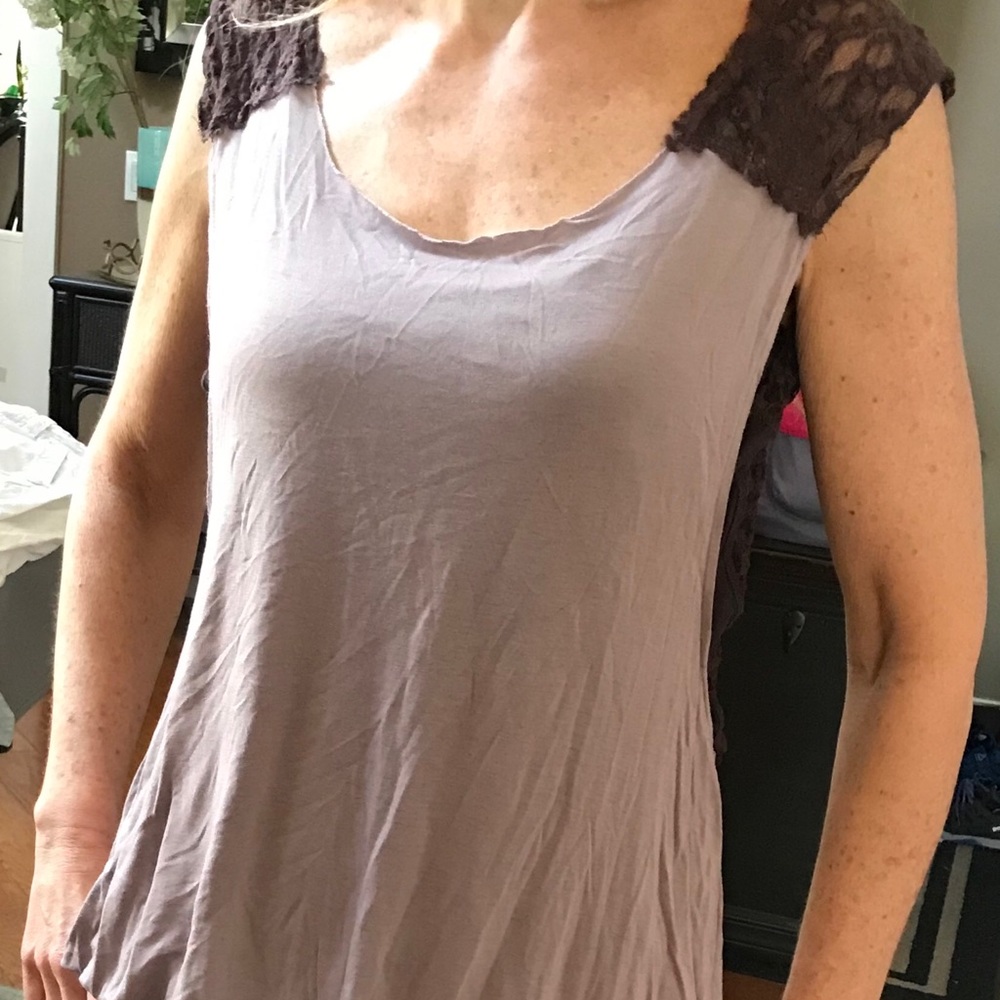 Free People purple top